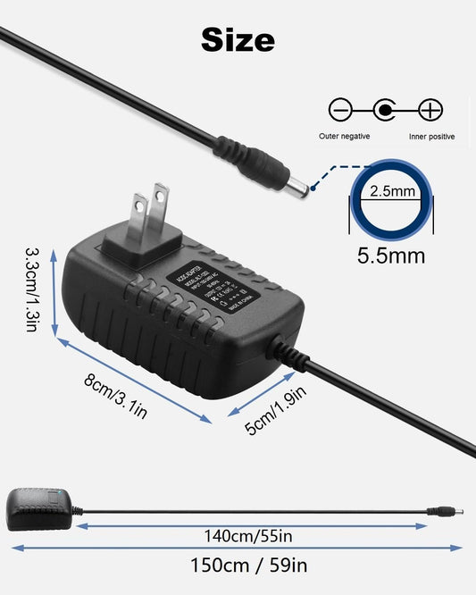 FUENTE DE ALIMENTACION 12V 2A - PLÁSTICA