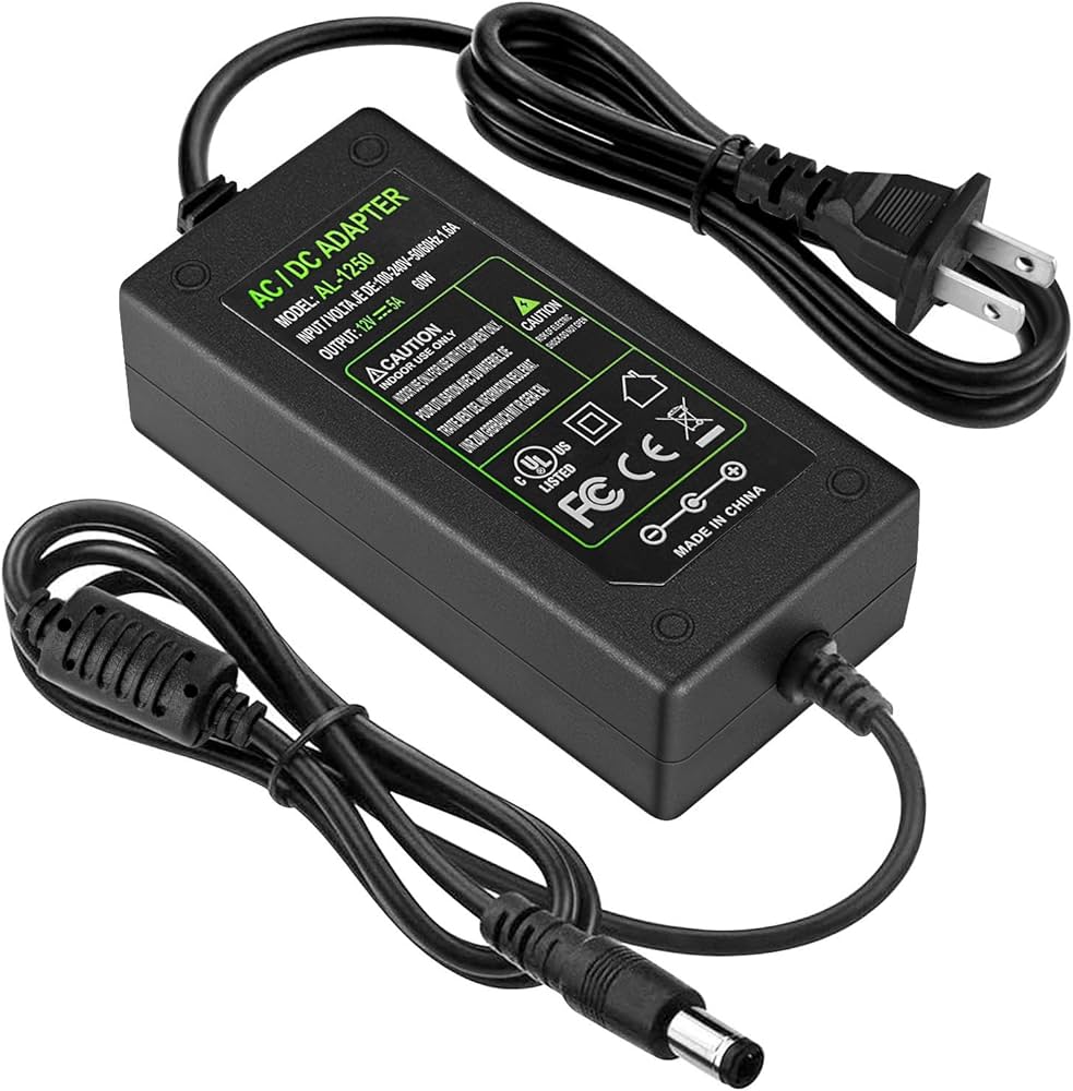 FUENTE DE ALIMENTACIÓN 12V 5A - PLÁSTICO