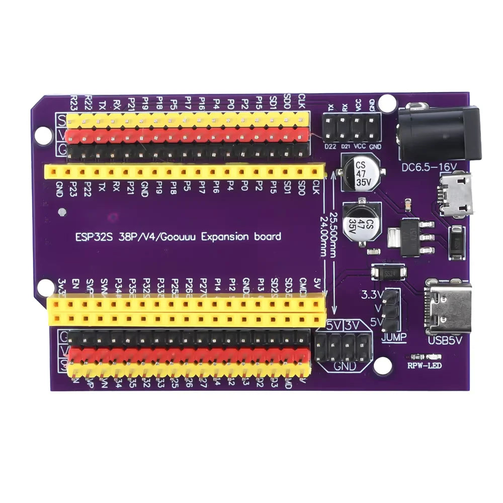 SHIELD PARA ESP32 38 PIN