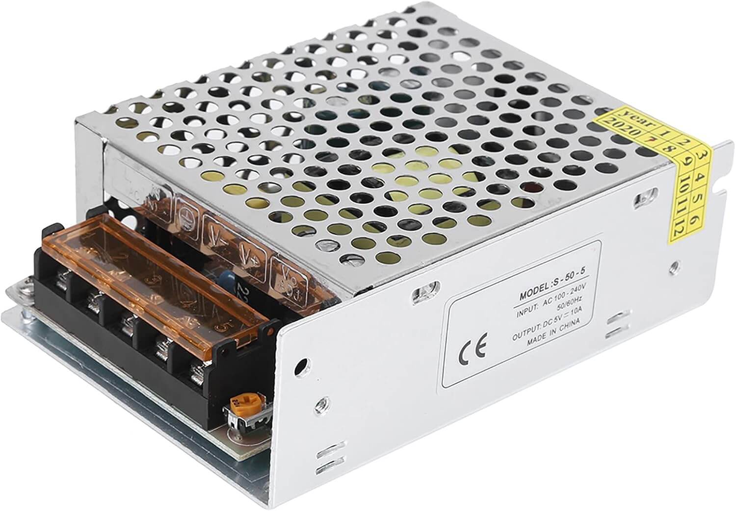 FUENTE DE ALIMENTACIÓN 5V 5A - METÁLICA