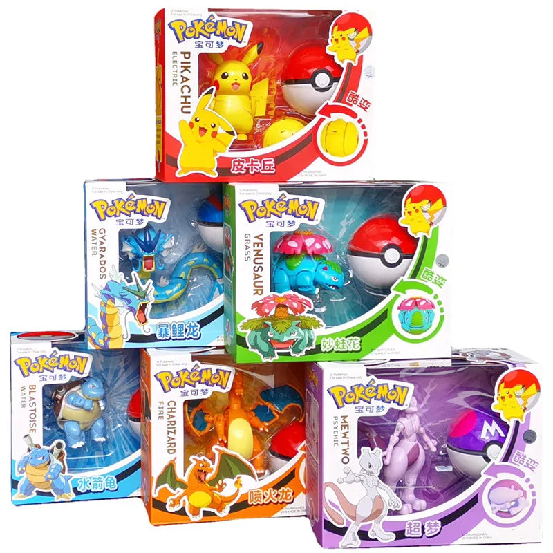 Pokémon: Figuras Transformables